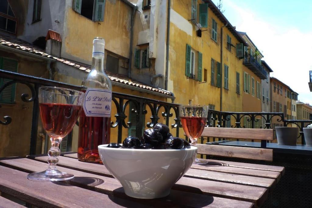 Homelivia, Vieux Nice, Appartement De Charme, Clim Balcon Eksteriør billede